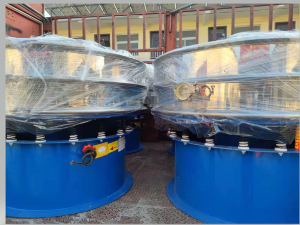 浙江某企業(yè)訂購的振動設(shè)備已發(fā)貨