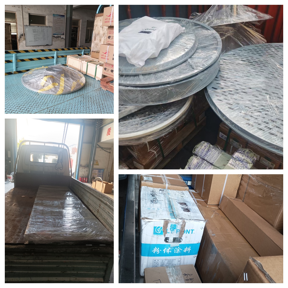 旋振篩大帽、篩框、篩板、直線(xiàn)篩網(wǎng)架、換能器、電源箱等全部發(fā)貨