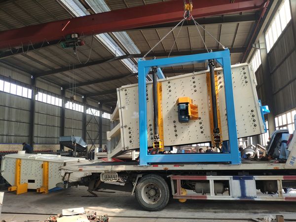 江蘇的劉經(jīng)理訂購的康振機(jī)械振動篩設(shè)備